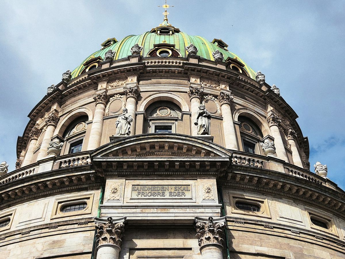 Officiel historisk bygning i Koebenhavn